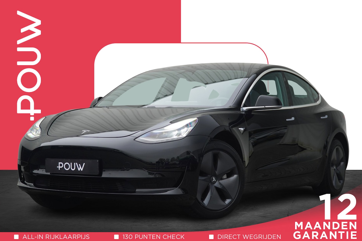 Tesla Model 3 - Standard 238pk RWD Plus 60 kWh | Panoramadak | Adaptive Cruise | Stoelverwarming - AutoWereld.nl