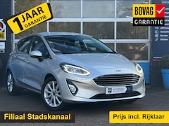 Ford Fiesta - 1.0 EcoBoost Titanium Adaptieve Cruise Control | Airco | Lichtmetalen Velgen | B&W Rijklaa