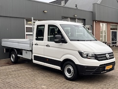 Volkswagen Crafter - 35 2.0 TDI L4 DC 140pk Maxi Airco Cruise Control Trekhaak 3000kg trekgewicht Open laadbak