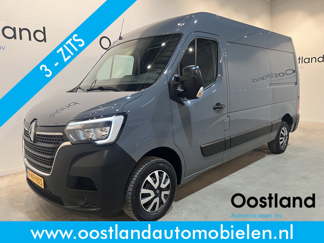 Renault Master - 2.3 dCi 135 PK L2H2 / Euro 6 / Airco / 3-Zits / 67.100 KM !! - AutoWereld.nl