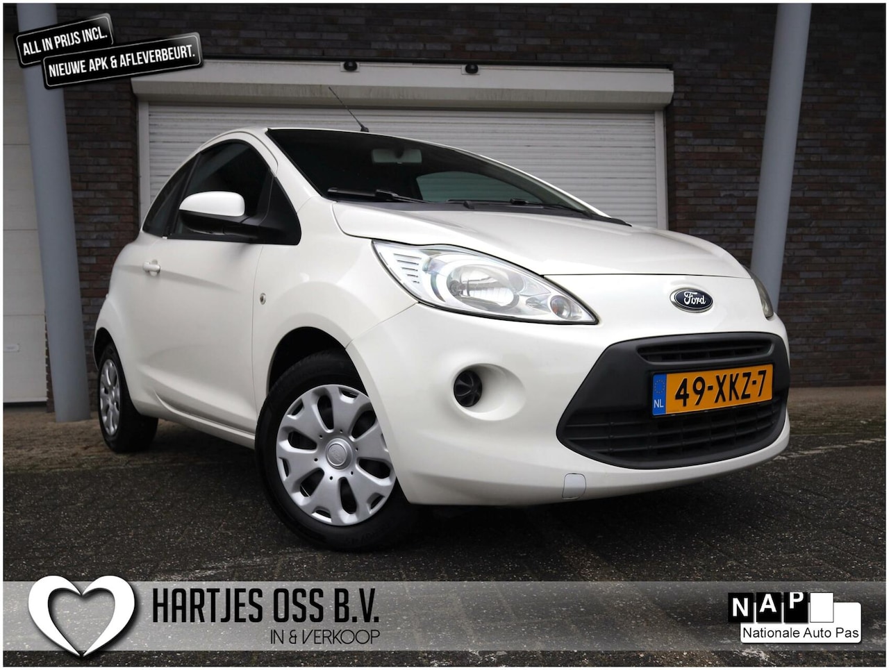 Ford Ka - 1.2 Champions Airco/Radio-CD-Mp3/Isofix NL-auto - AutoWereld.nl