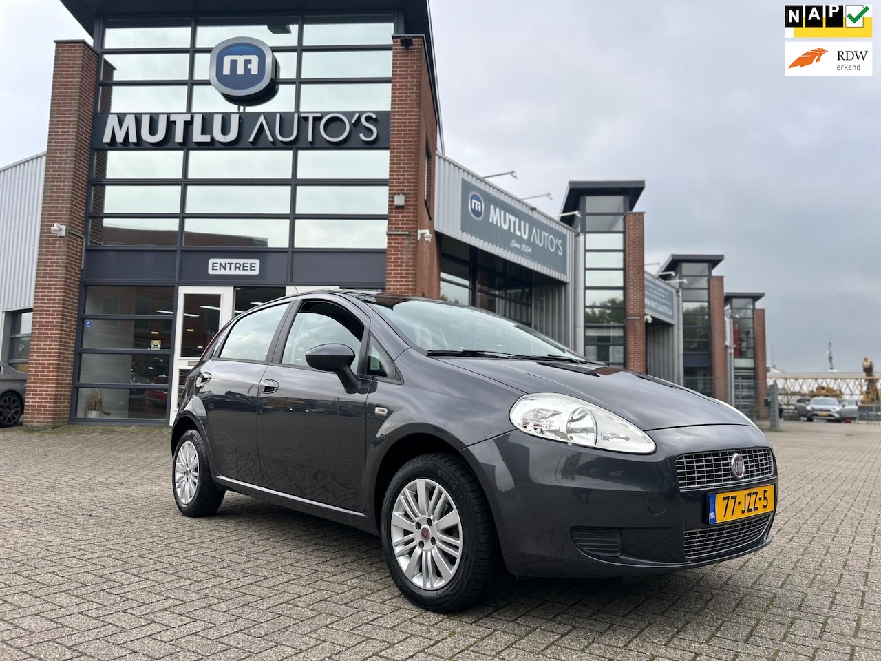 Fiat Grande Punto - 1.4 Edizione Lusso 5deurs Airco NAP APK - AutoWereld.nl