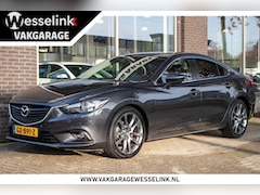 Mazda 6 - 6 2.0 HP Skylease+ - All-in rijklrprs | Navi | Cruise | Dodehoek det. | Stoelverw