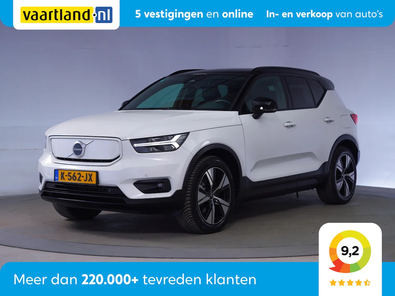 Volvo XC40 - Recharge P8 AWD R-Design [ Full led Camera Half leder ] - AutoWereld.nl