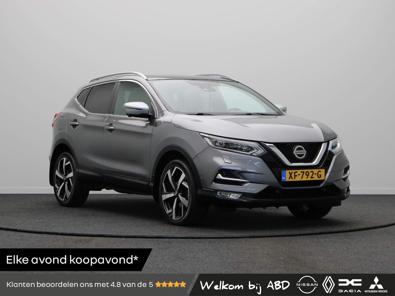 Nissan Qashqai - 1.6 Tekna + | 1500kg Trekvermogen | Trekhaak | Bestuurdersstoel met Memory | Dealer Onderh - AutoWereld.nl