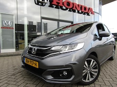 Honda Jazz - 1.3 i-VTEC 102pk Elegance, NAVI, TREKHAAK, ALLWEATHER BANDEN, EERSTE EIGENAAR IN NIEUW STA