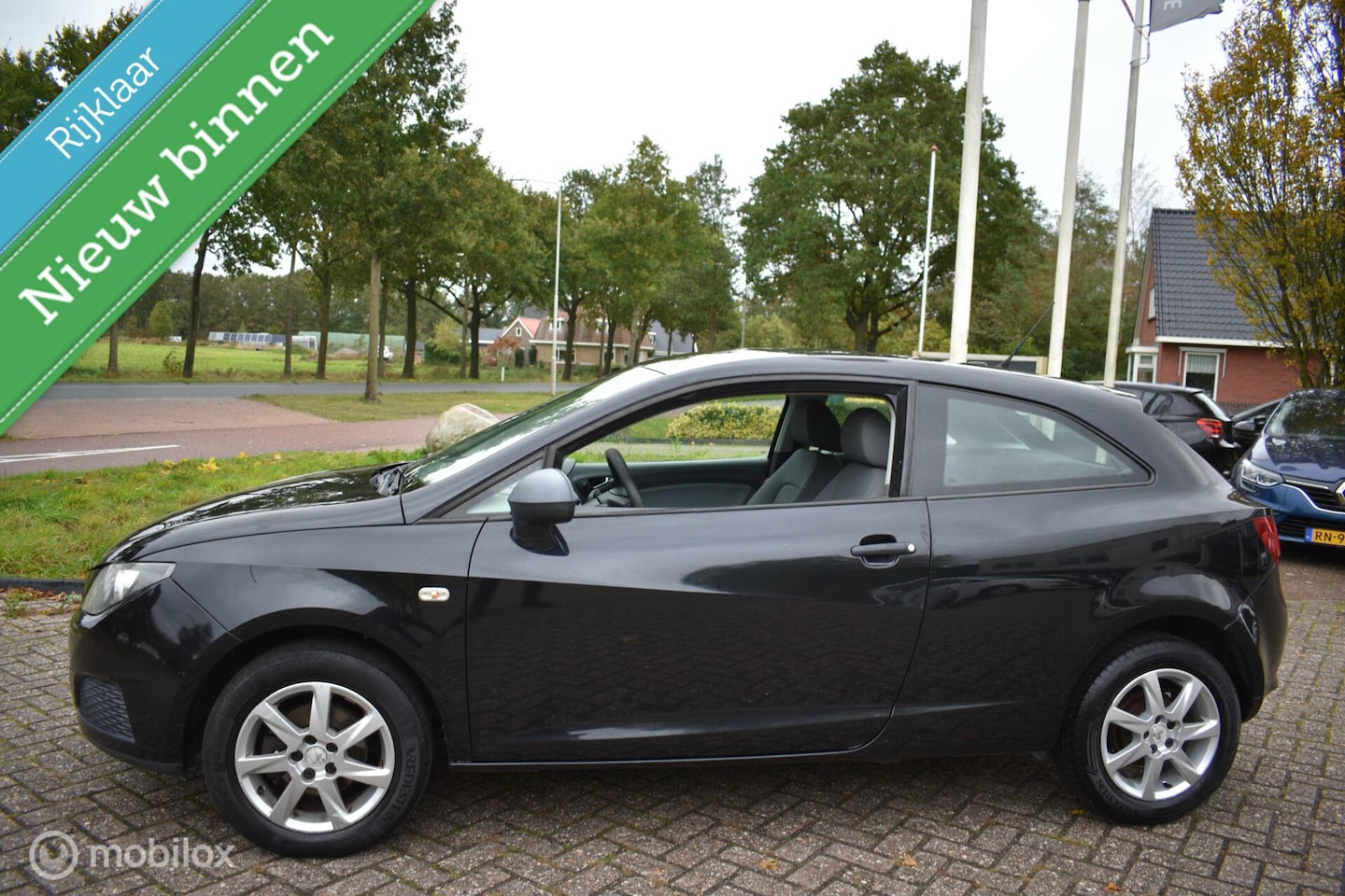 Seat Ibiza SC - 1.2 Stylance 1.2 Stylance 3DRS, '08 Airco|LM wielen|NWE APK - AutoWereld.nl