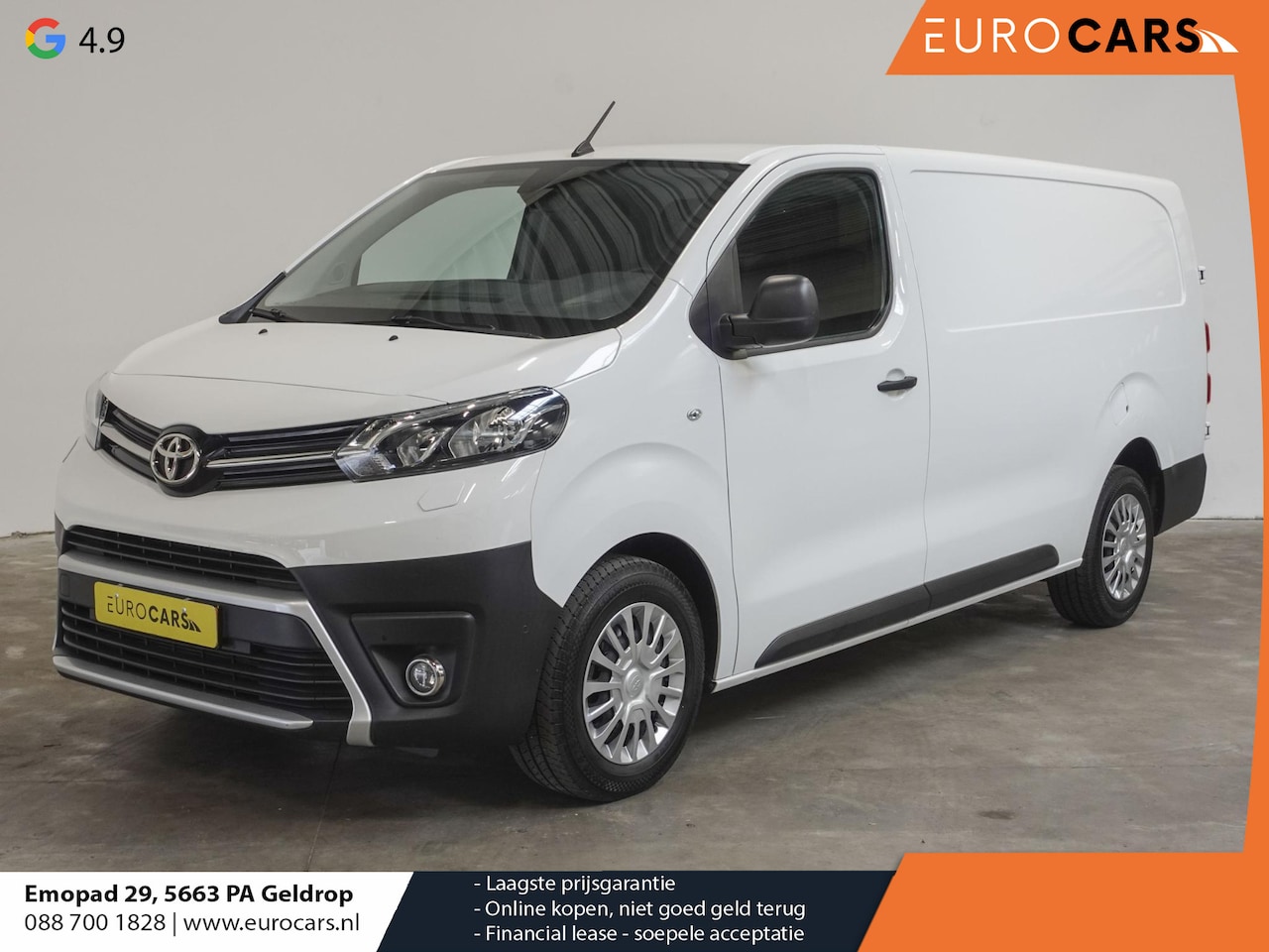 Toyota ProAce Worker - 2.0 144PK Automaat L3 Carplay Trekhaak Cruise control Camera parkeersensoren Standkachel - AutoWereld.nl