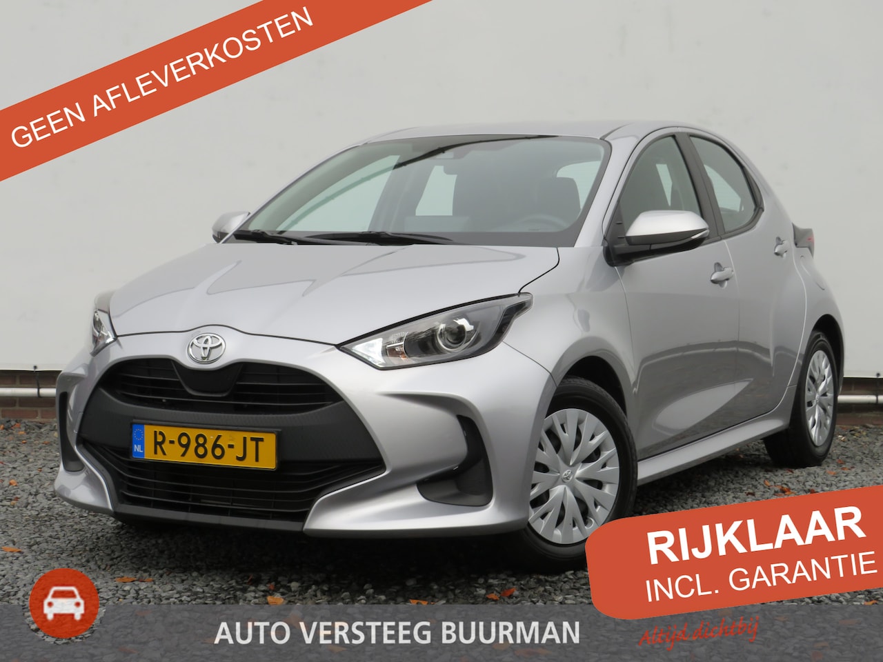 Toyota Yaris - 1.0 VVT-i Active 1.0 VVT-i Active, 1e Eigenaar, ORG NL, Cruise Control, Achteruitrijcamera, Airco, Elektr. - AutoWereld.nl