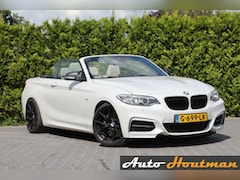 BMW 2-serie Cabrio - M240i M-Performance Aero Kit Carbon High Executive Wit parelmoer Automaat|Stuurverw.|NAVI