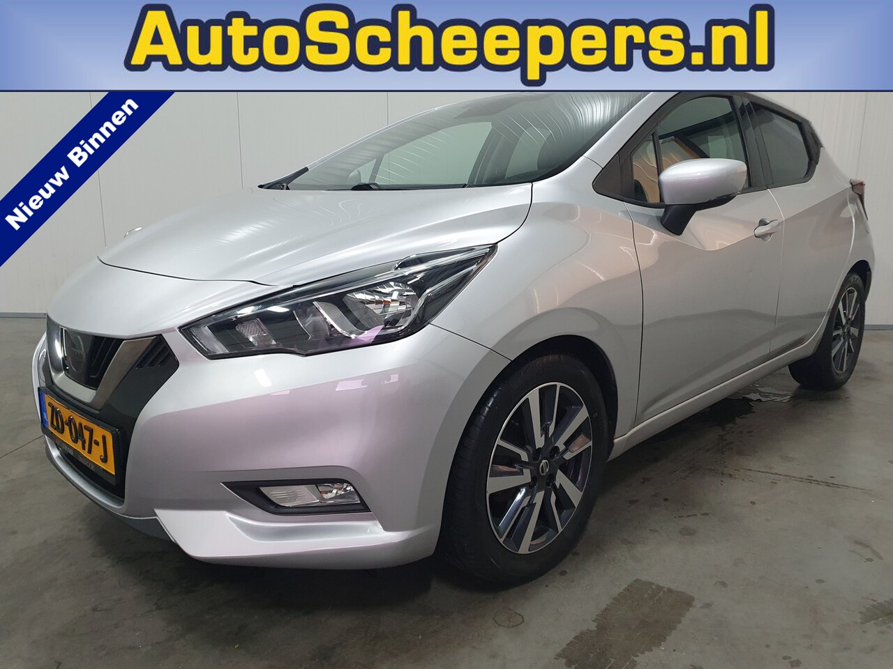 Nissan Micra - 1.0 IG-T N-Connecta NAVI/CRUISE/AIRCO/LMV - AutoWereld.nl