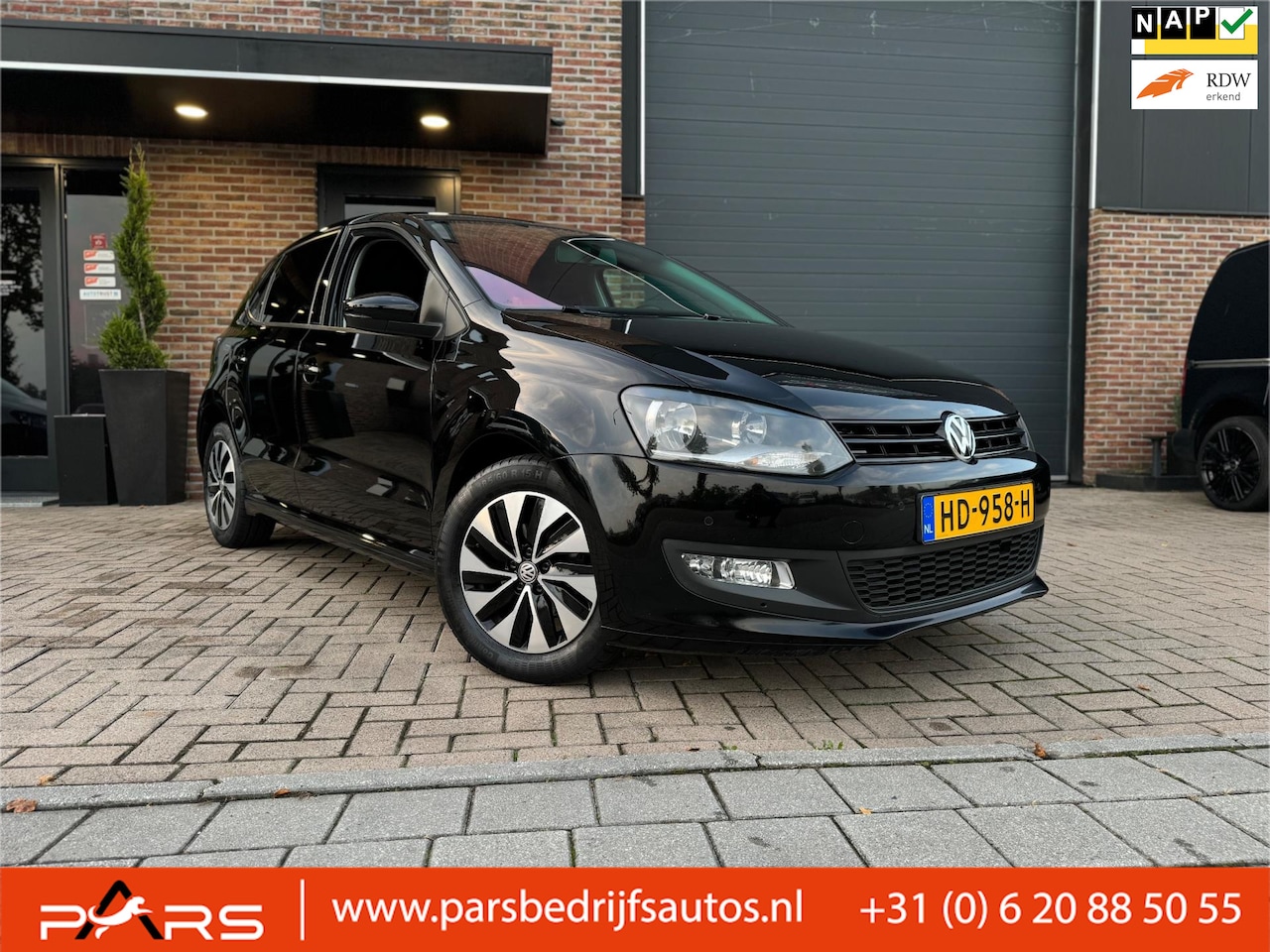 Volkswagen Polo - 1.4 TDI Business Edition Airco Navi Rlk.Ramen Cruise Control BJ2015 - AutoWereld.nl