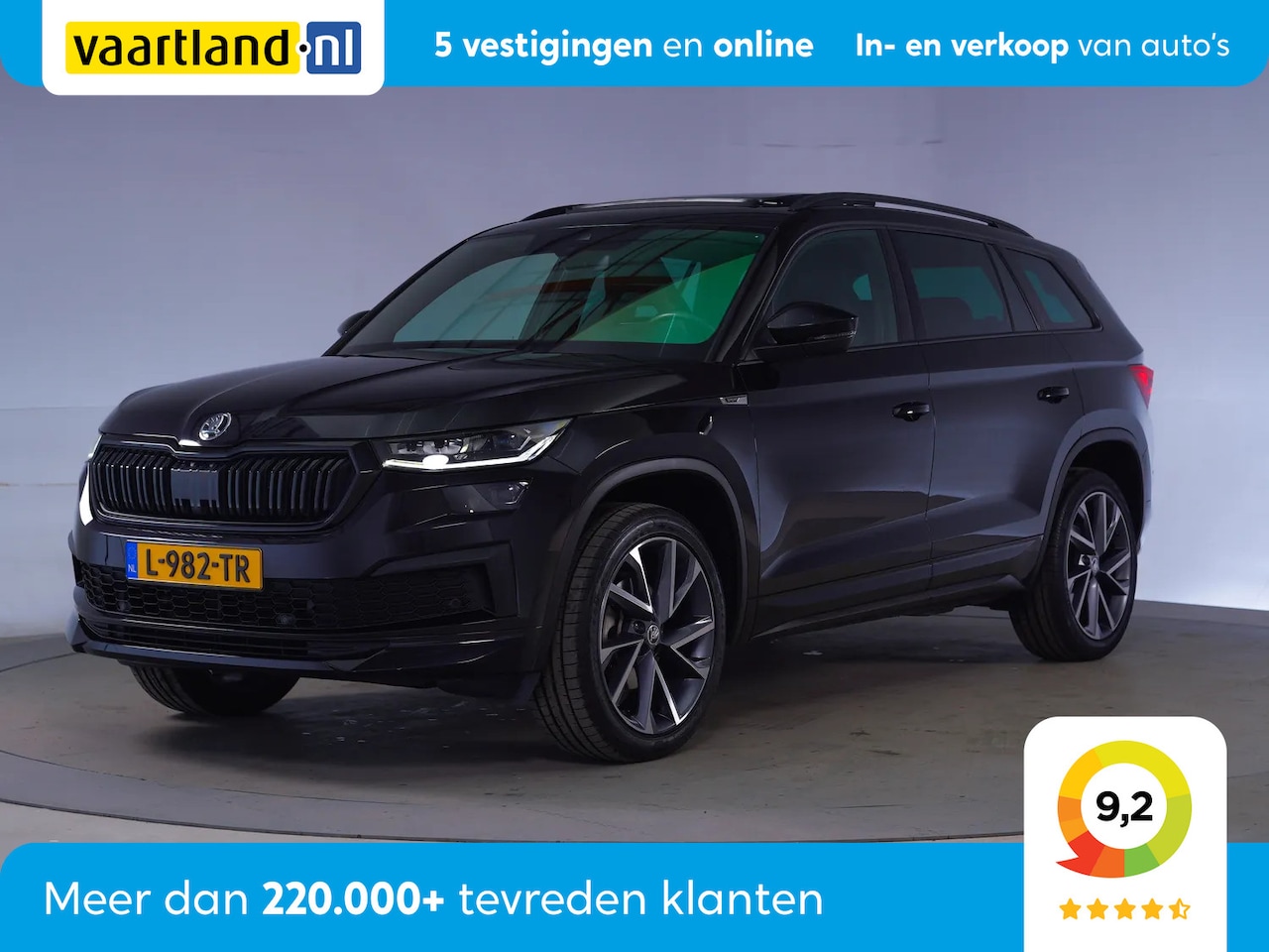 Skoda Kodiaq - 1.5 TSI Sportline Business Plus Aut. 7-Pers FACELIFT [ Panorama Virtual Navi LED ] - AutoWereld.nl