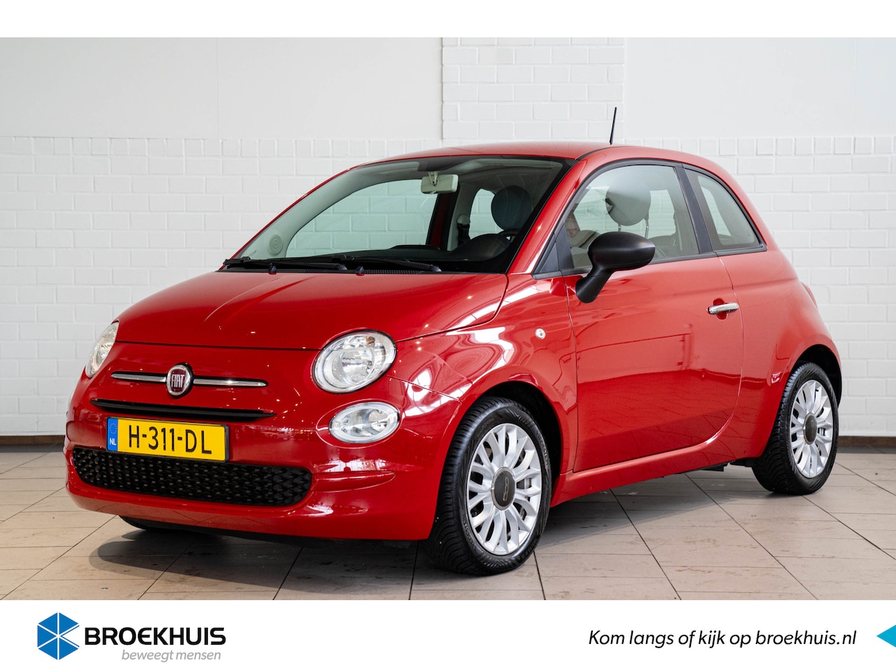 Fiat 500 - 1.2 Young | Navigatie | Lichtmetaal | Dealer onderhouden | Cruise Controle | - AutoWereld.nl