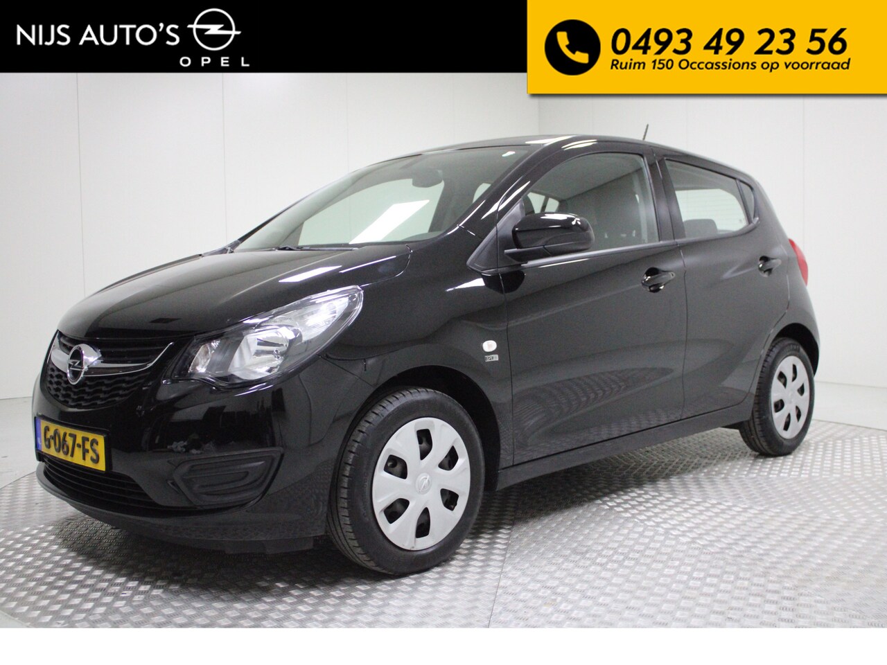 Opel Karl - 1.0 ecoFLEX 120 Jaar Edition | dealer onderh. | airco |cruise control | bluetooth telefoon - AutoWereld.nl