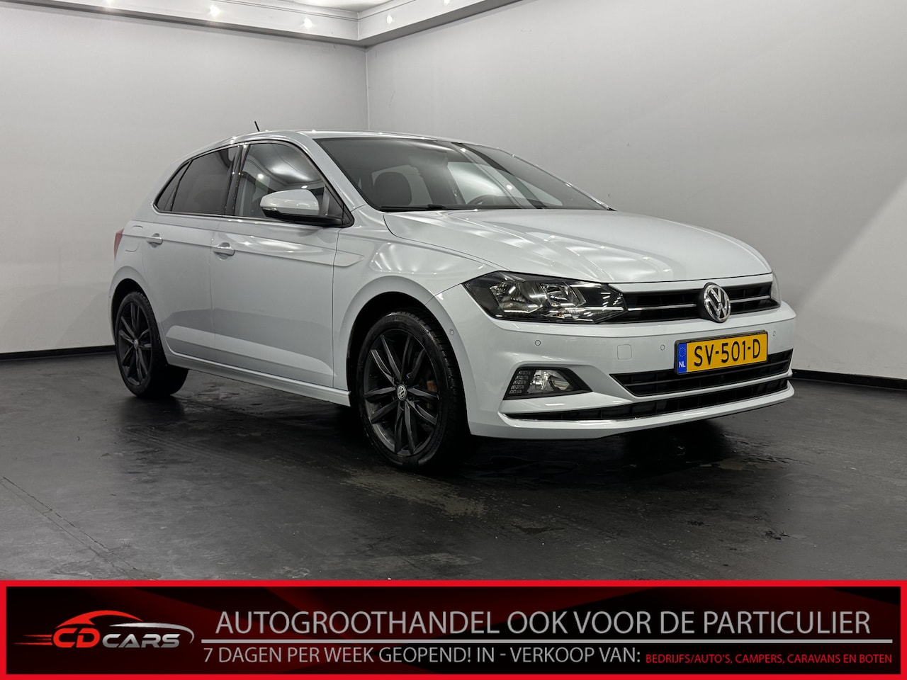 Volkswagen Polo - 1.0 TSI Highline Leder, Navi, Camera, Sfeerverlichting, Stoelverwarming, Cruise control ad - AutoWereld.nl