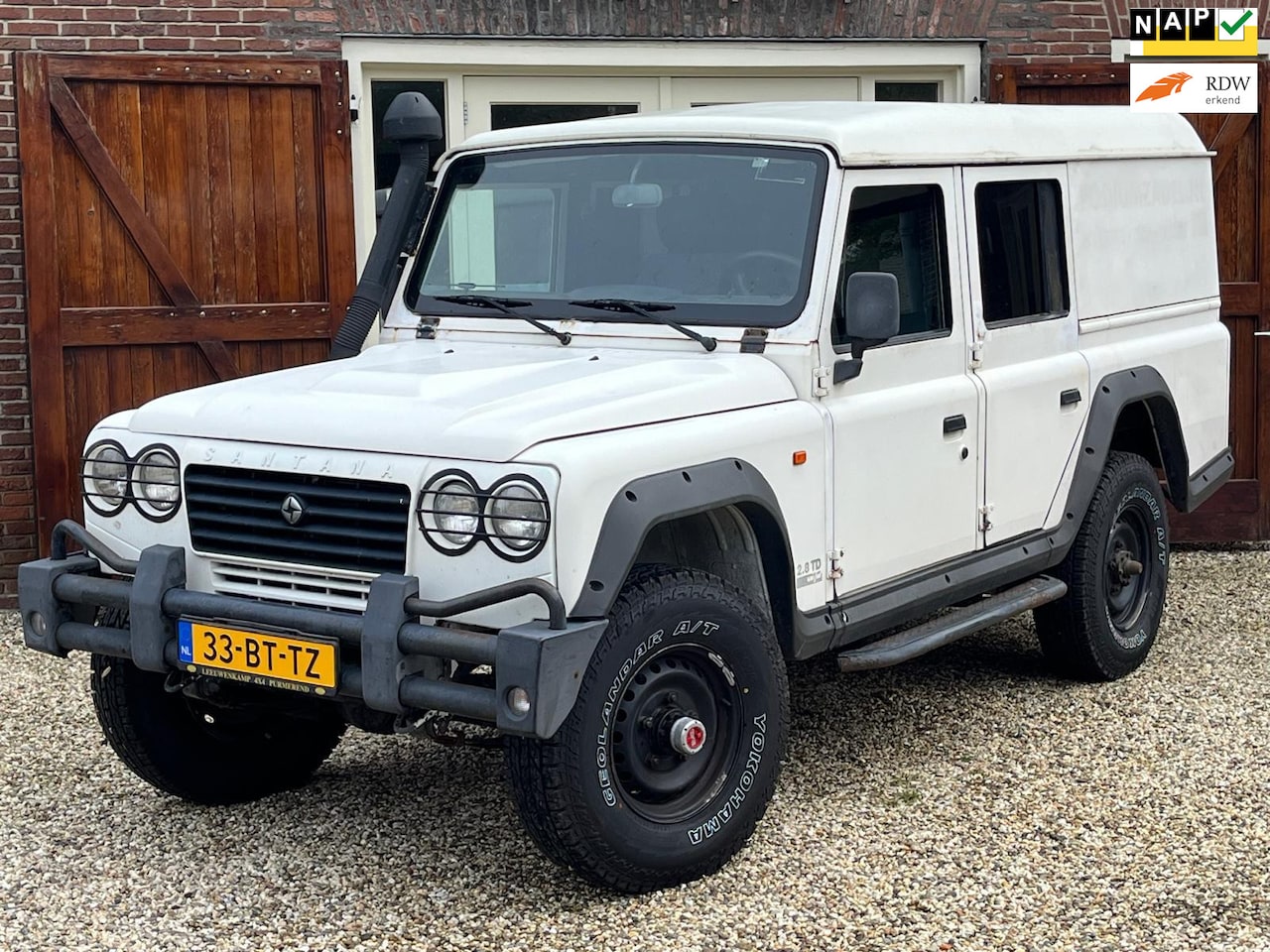 Santana PS10 - 2.8 Tdi Hannibal 2.8 Tdi Hannibal ( Spaanse Defender ) - AutoWereld.nl