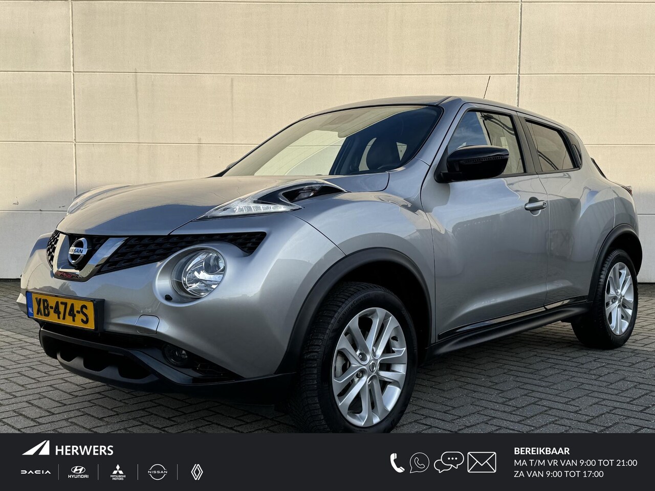 Nissan Juke - 1.2 DIG-T S/S N-Connecta slechtst 33 duizend/all-season banden/ Cruise Control / Navigatie - AutoWereld.nl