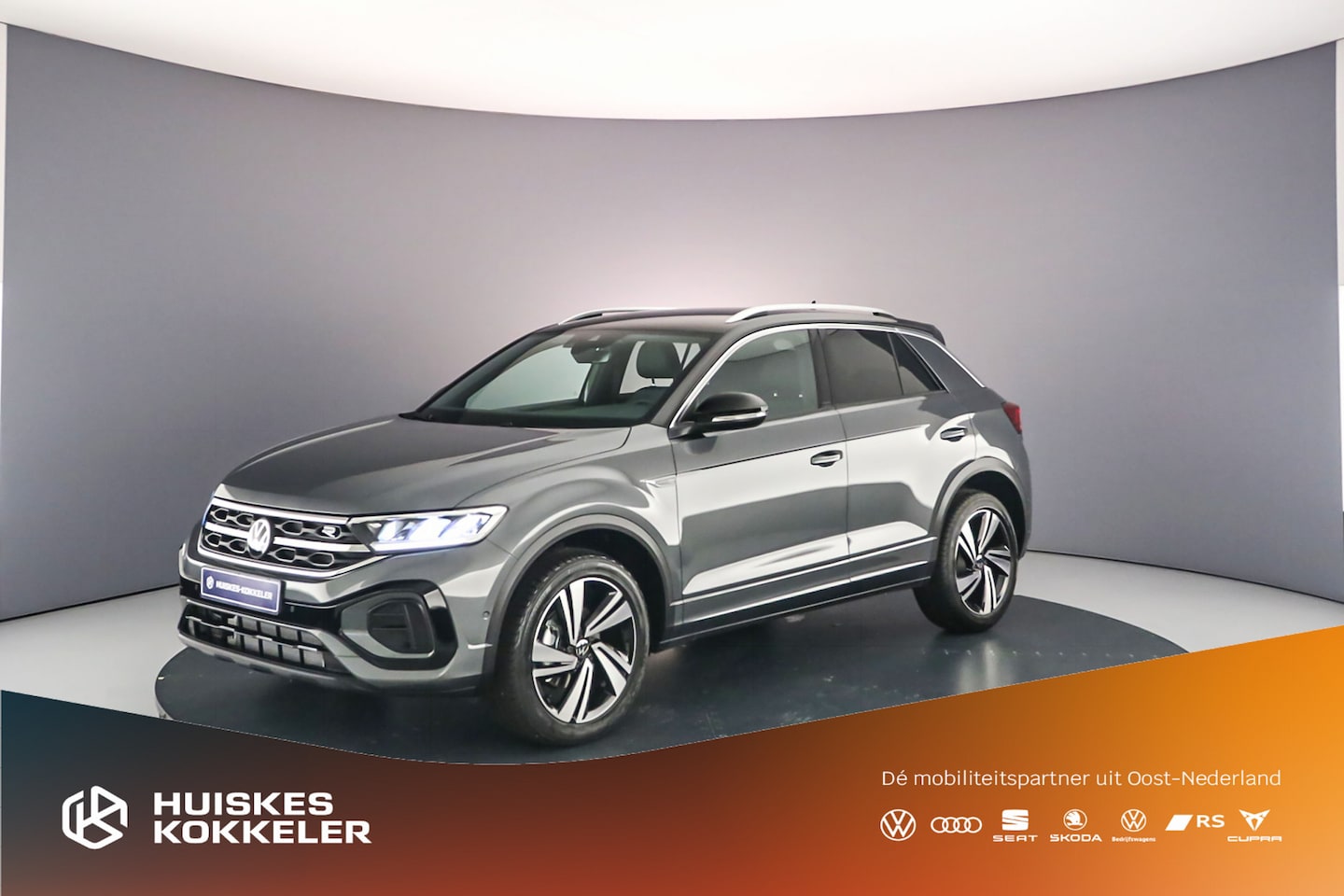 Volkswagen T-Roc - 1.5 TSI 150 7DSG R-Line | 'App-Connect' draadloze smartphone integratie | Airconditioning - AutoWereld.nl