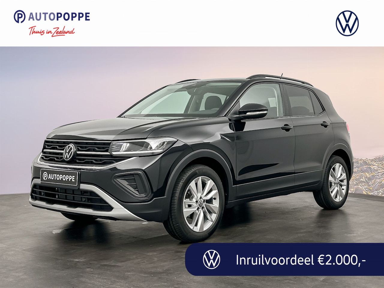 Volkswagen T-Cross - 1.0 TSI 115 7DSG Life Edition | 'App-Connect' draadloze smartphone integratie | Achterlich - AutoWereld.nl