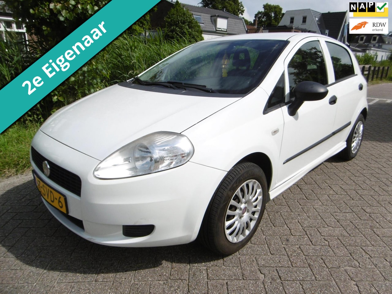 Fiat Grande Punto - 1.2 Actual 5-deurs 123.000km NAP 2e eig Zuinig APK Juli 2025 - AutoWereld.nl