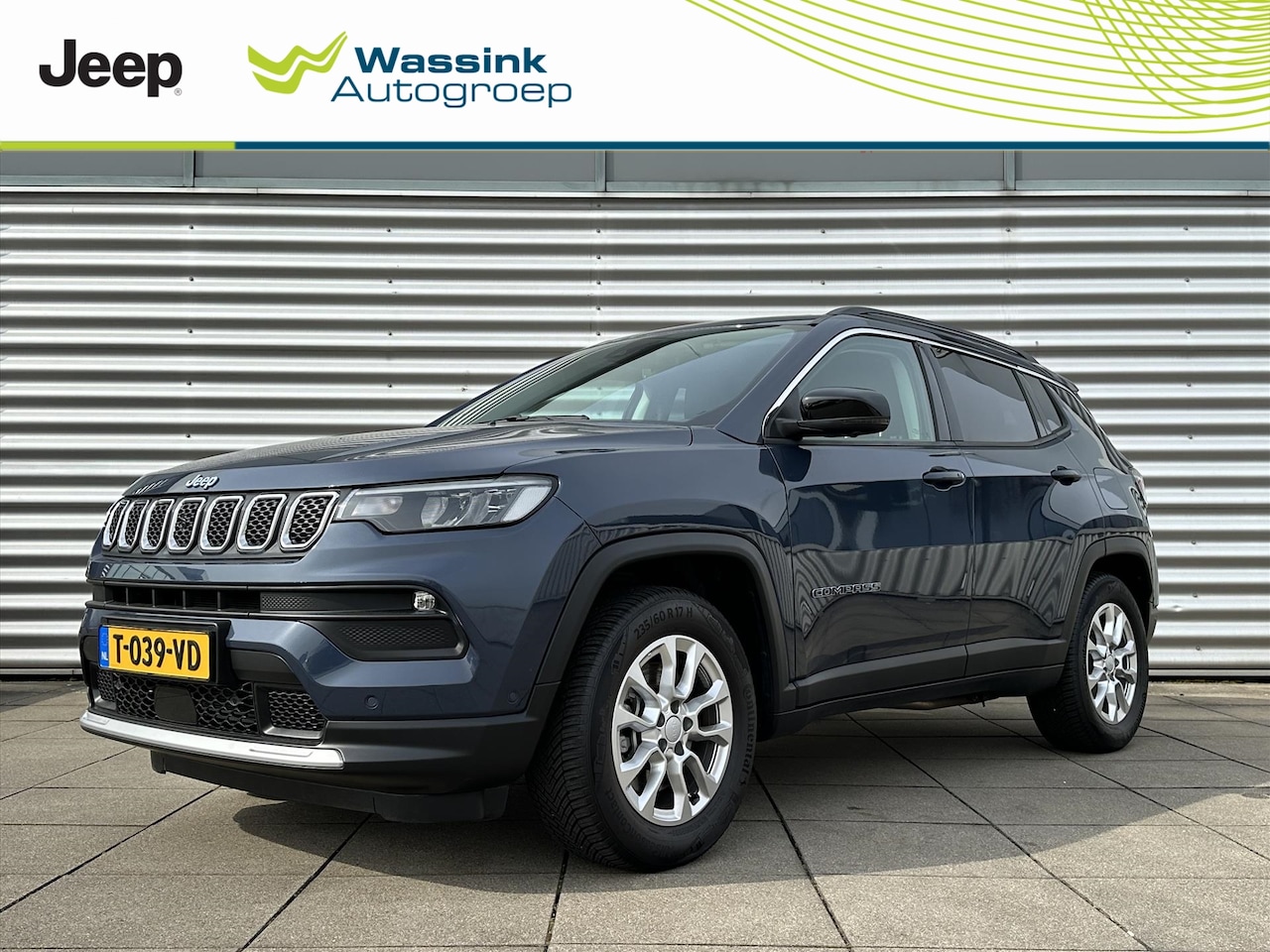 Jeep Compass - 1.3T 4XE 190pk PHEV Limited | Apple CarPlay | Navigatie | Stoelverwarming - AutoWereld.nl