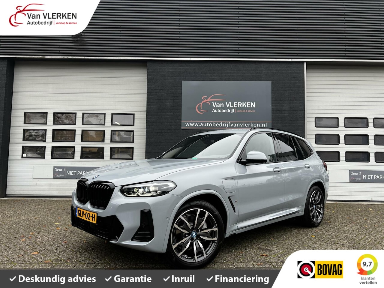 BMW X3 - 30e xDrive M-SPORT LEDER TREKHAAK WEGKLAPBAAR - AutoWereld.nl