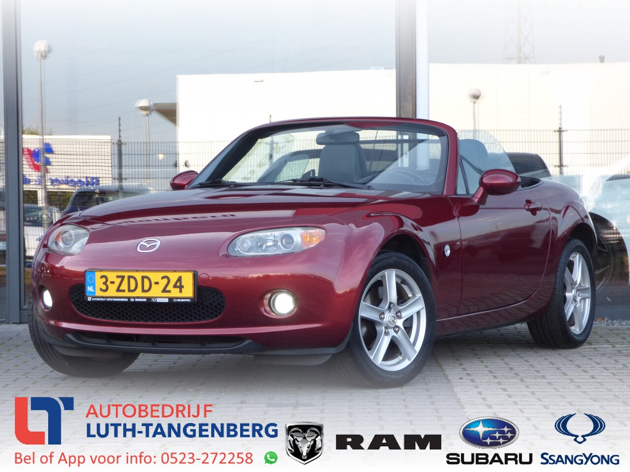 Mazda MX-5 - 1.8 Luxury Edition | Copper Red | Leder | Airco | - AutoWereld.nl