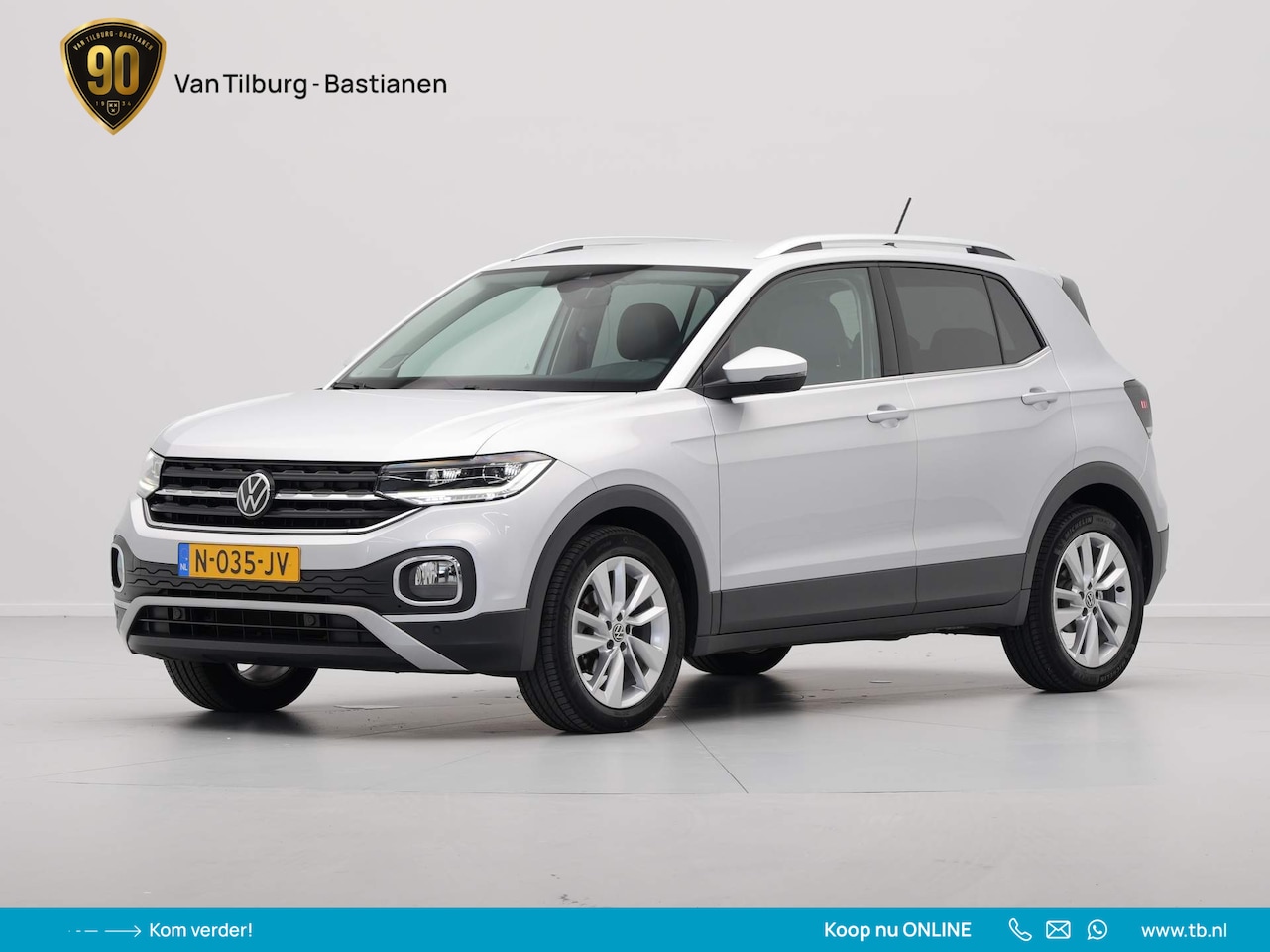 Volkswagen T-Cross - 1.0 TSI 110pk DSG Style Navigatie Pdc Acc Led - AutoWereld.nl