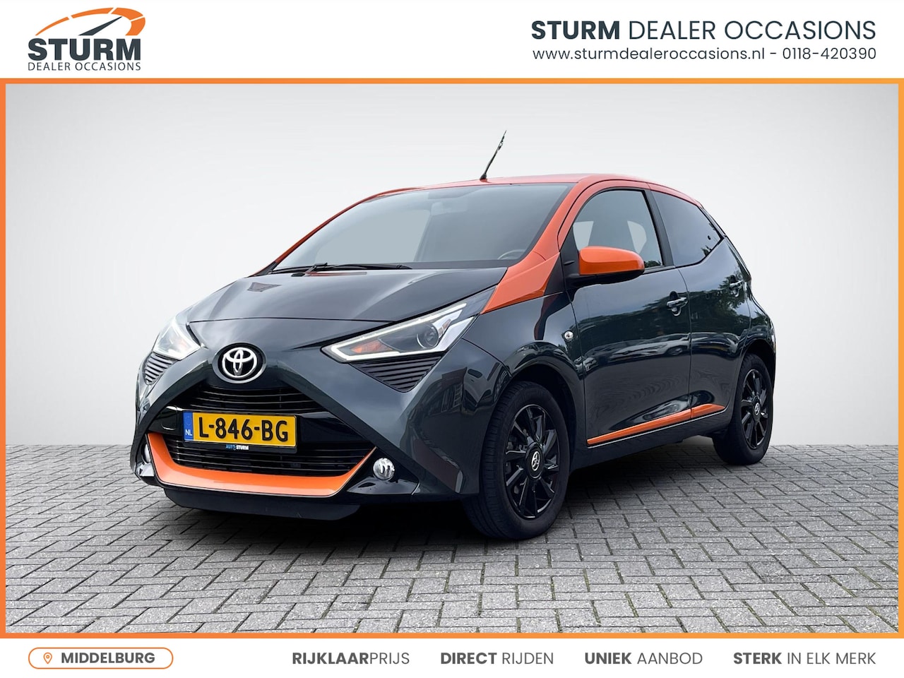 Toyota Aygo - 1.0 VVT-i x-JBL | Apple Carpaly/Android Auto | Achteruitrijcamera | Climate Control | DAB - AutoWereld.nl