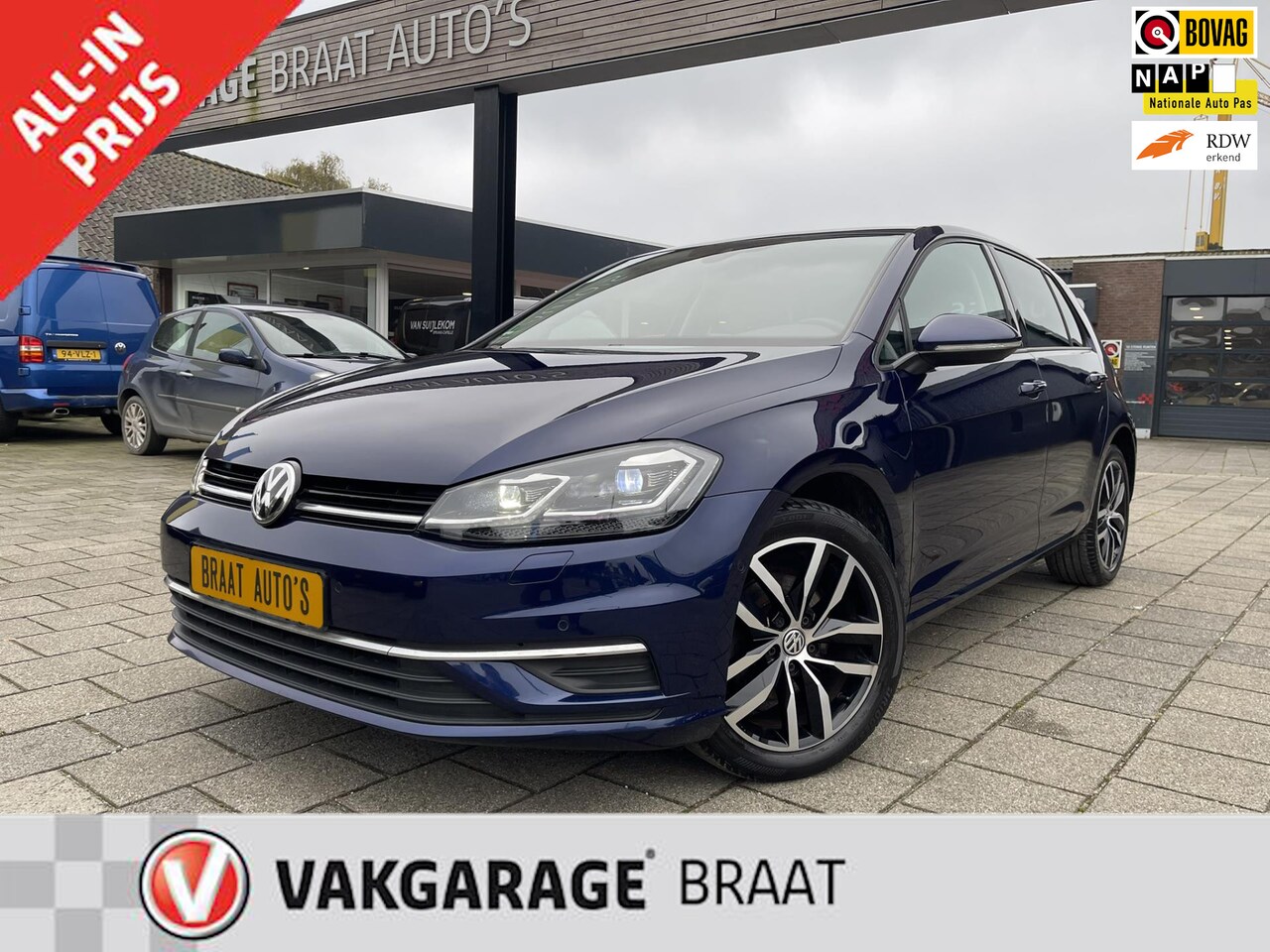 Volkswagen Golf - 1.5 TSI Sound l PANO l STOELVERW. l CRUISE l RIJKLAAR! - AutoWereld.nl