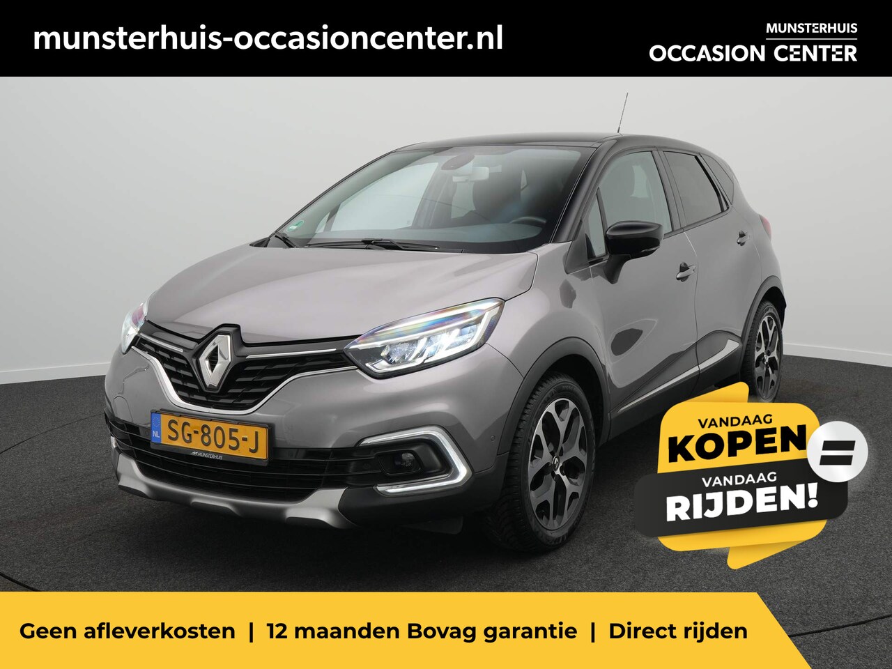 Renault Captur - TCe 120 EDC Intens - 4 Cilinder - Automaat - All seasonbanden - AutoWereld.nl