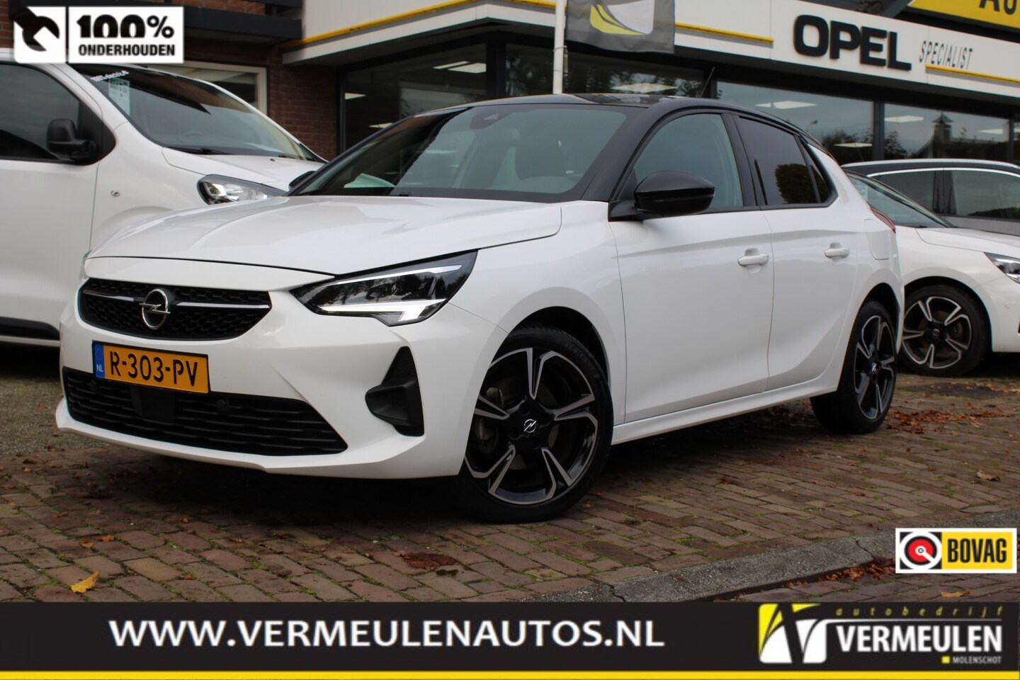 Opel Corsa - 1.2 Turbo 100PK GS Line + 17"/ Airco/ Cruise/ Virtual/ LED/ CarPlay/ NL auto - AutoWereld.nl