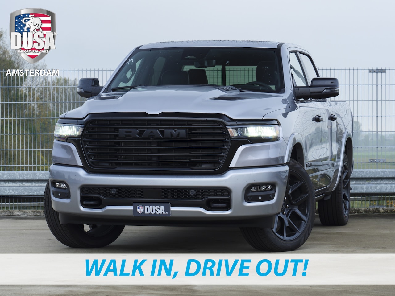 Dodge Ram 1500 - Laramie | Night Edition | Crew Cab | 4X4 | 2025 Panorama | Niveau regeling | 14,4-inch Tou - AutoWereld.nl