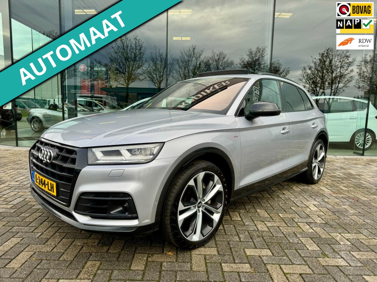 Audi Q5 - 50 TFSI e quattro S edition 50 TFSI e quattro S edition, RS Leder, B&O, Luchtvering, Pano, HUD, - AutoWereld.nl