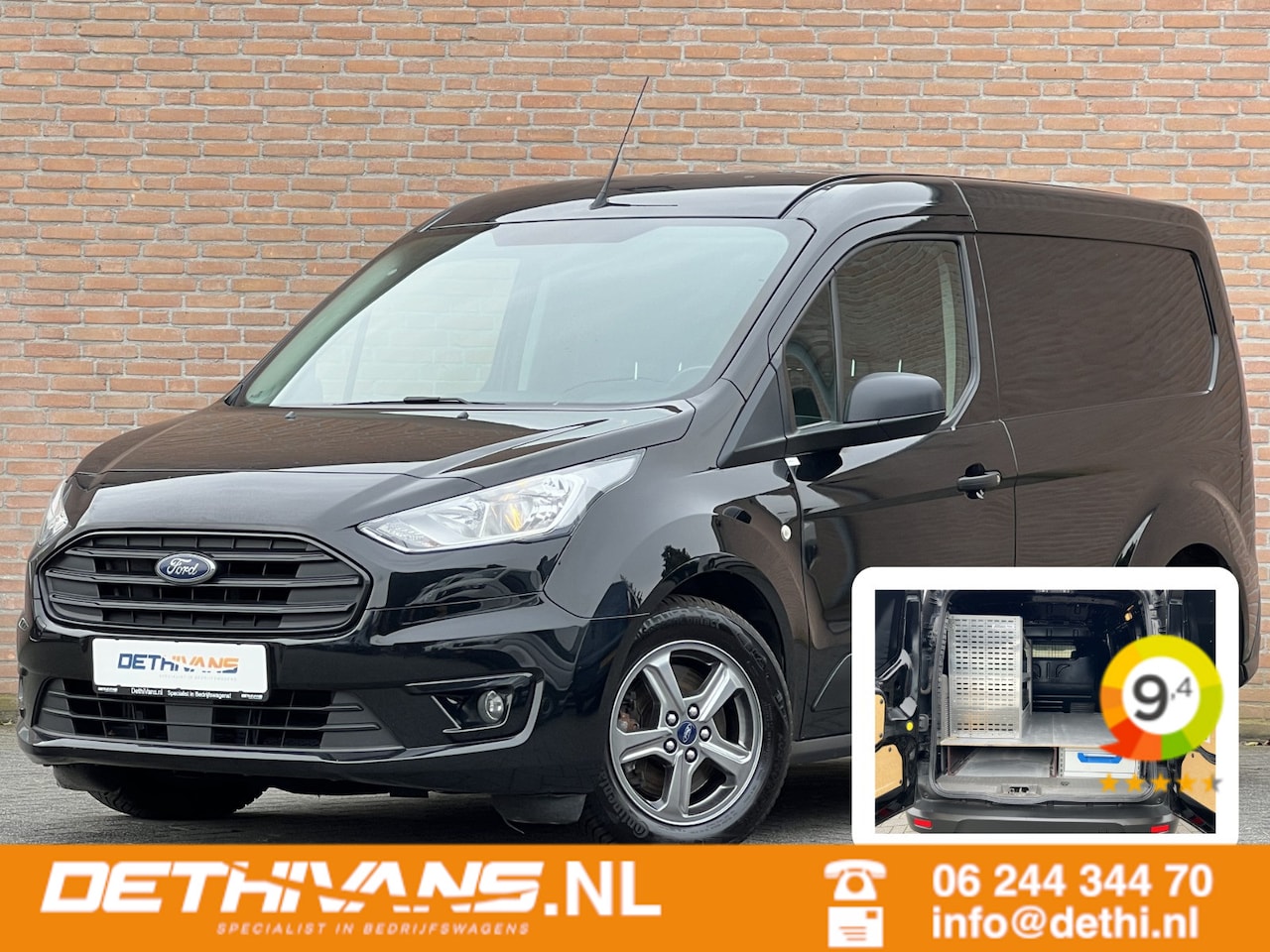 Ford Transit Connect - 1.5 EcoBlue 100PK / Inrichting laadruimte / EURO6 - AutoWereld.nl