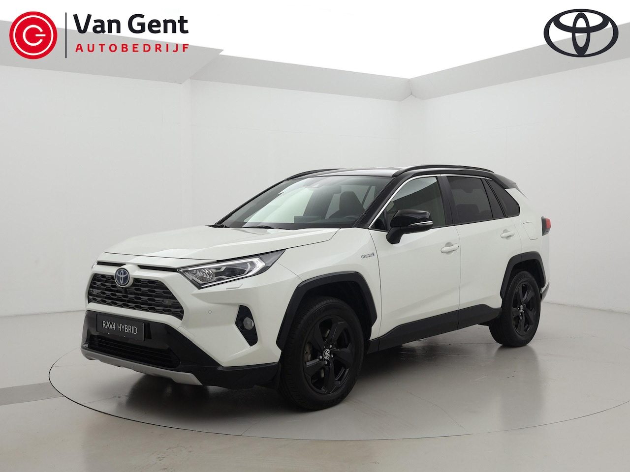 Toyota RAV4 - 2.5 Hybrid AWD Bi-Tone Trekhaak Dodehoek - AutoWereld.nl