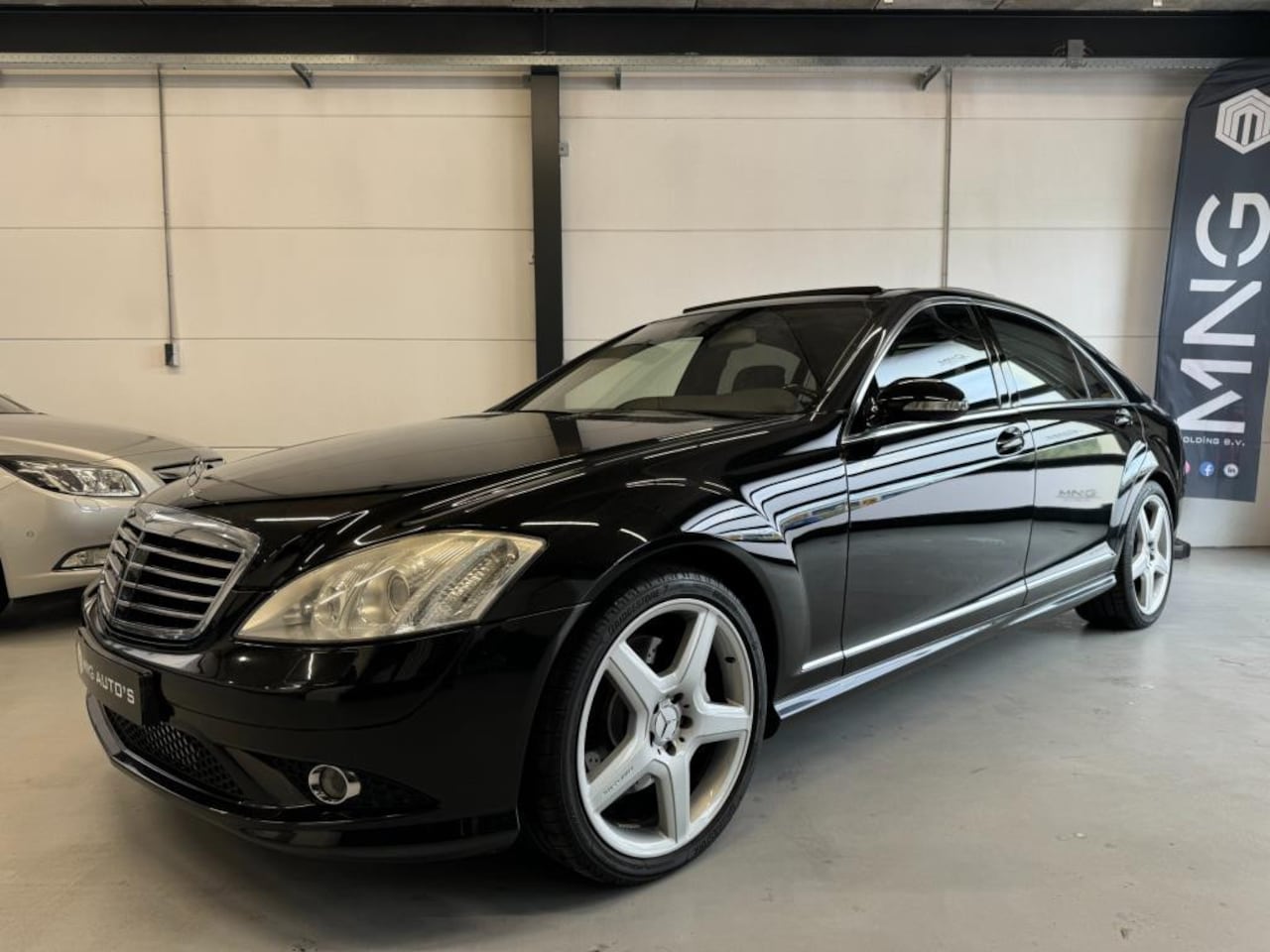 Mercedes-Benz S-klasse - 500 Lang AMG V8|DTR +|PANO|SOFTCLOSE|KEYLES|NIGHVISION|TREKHAAK|NAP|VOL| - AutoWereld.nl