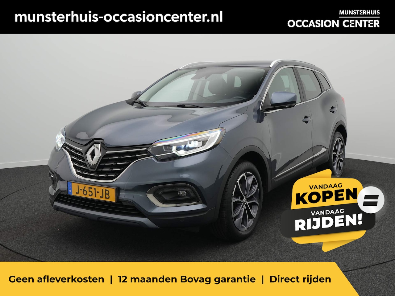 Renault Kadjar - TCe 160 Intens - Achteruitrijcamera - Stoelverwarming - AutoWereld.nl