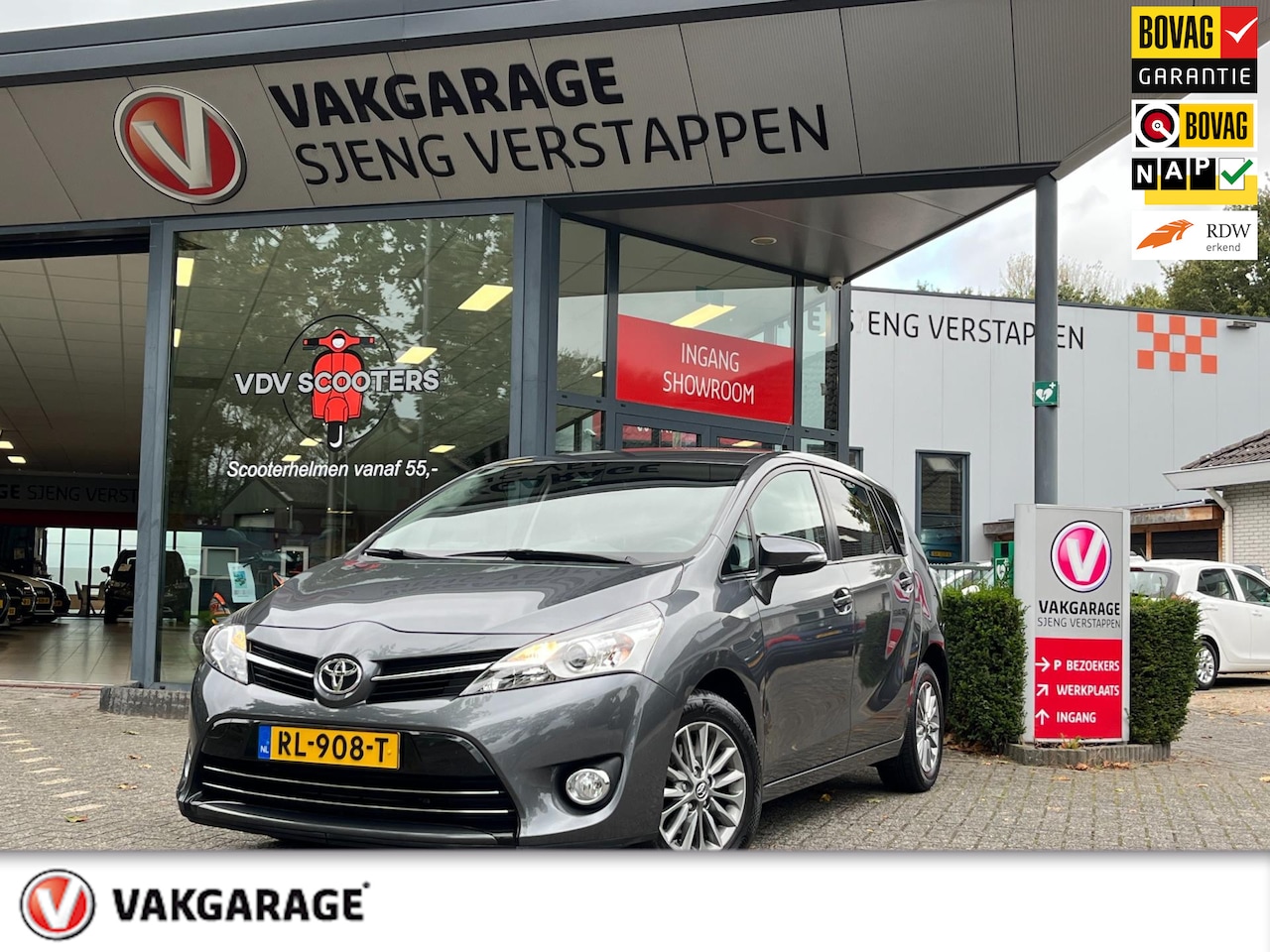 Toyota Verso - 1.6 VVT-i Dynamic Bovag rijklaarprijs ! - AutoWereld.nl