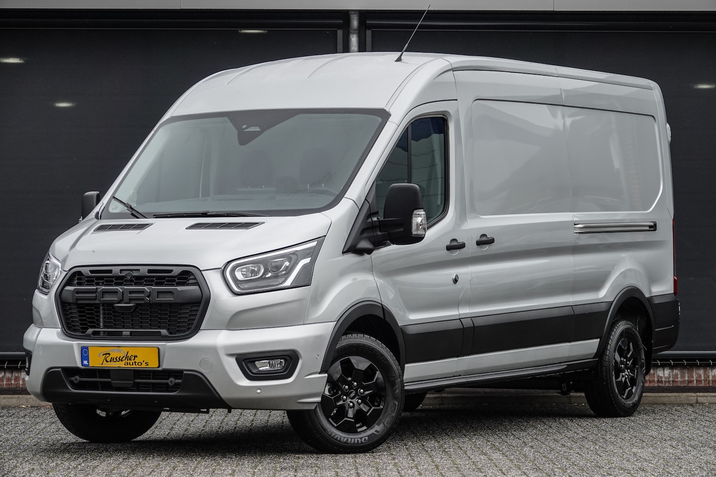 Ford Transit - L3H2 | 2.0Tdci 165Pk | 350 | Raptor Edition | 2x Schuifdeur | Nieuw Model | Moondust Zilve - AutoWereld.nl