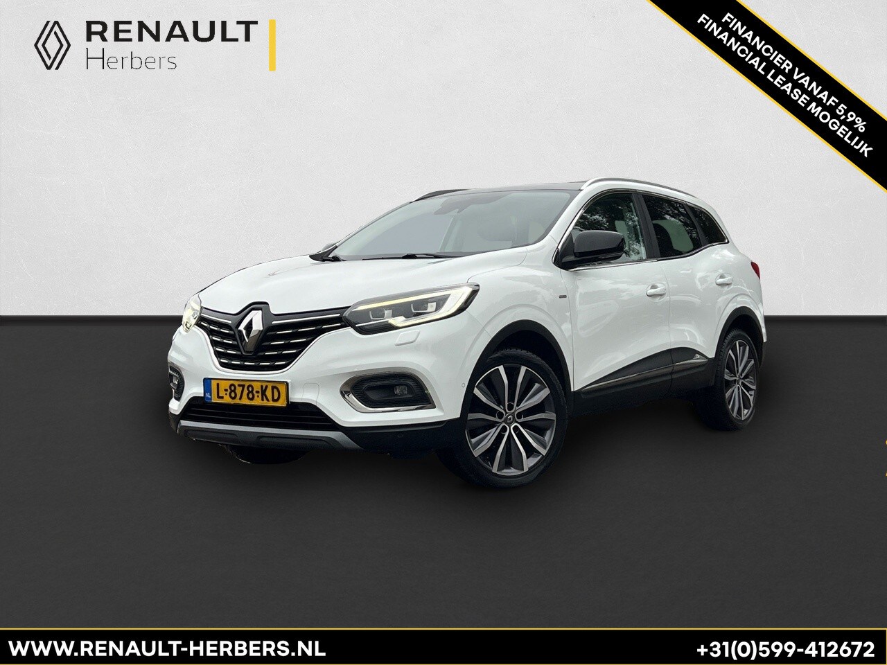 Renault Kadjar - 1.3 TCe Bose PANORAMA / TREKHAAK / CAMERA - AutoWereld.nl