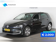 Volkswagen e-Golf - e-Golf 115pk 5D Automaat - Leder - Dodehoekdetectie - €2000 subsidie mogelijk