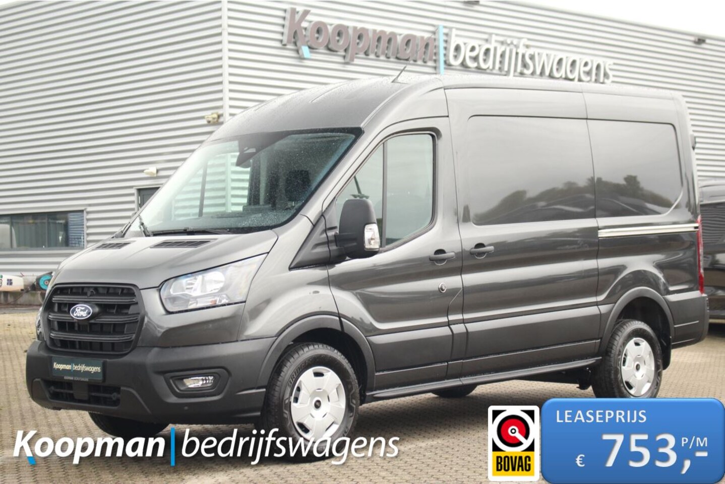 Ford Transit - 350 2.0TDCI 165pk L2H2 Trend | Automaat | L+R Zijdeur | Carplay/Android | Camera | Cruise - AutoWereld.nl