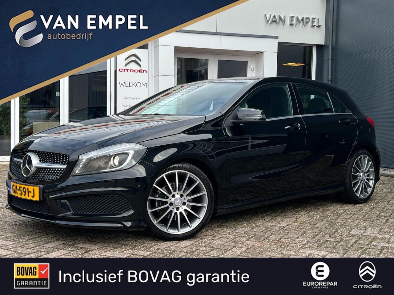 Mercedes-Benz A-klasse - 180 Ambition Automaat |NL-auto | Xenon | Navi | 18 inch LMV | - AutoWereld.nl