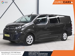 Opel Vivaro-e - L3 75 kWh 6-Persoons Dubbele Cabine Automaat Airco Bluetooth Cruise Control 2x Schuifdeur