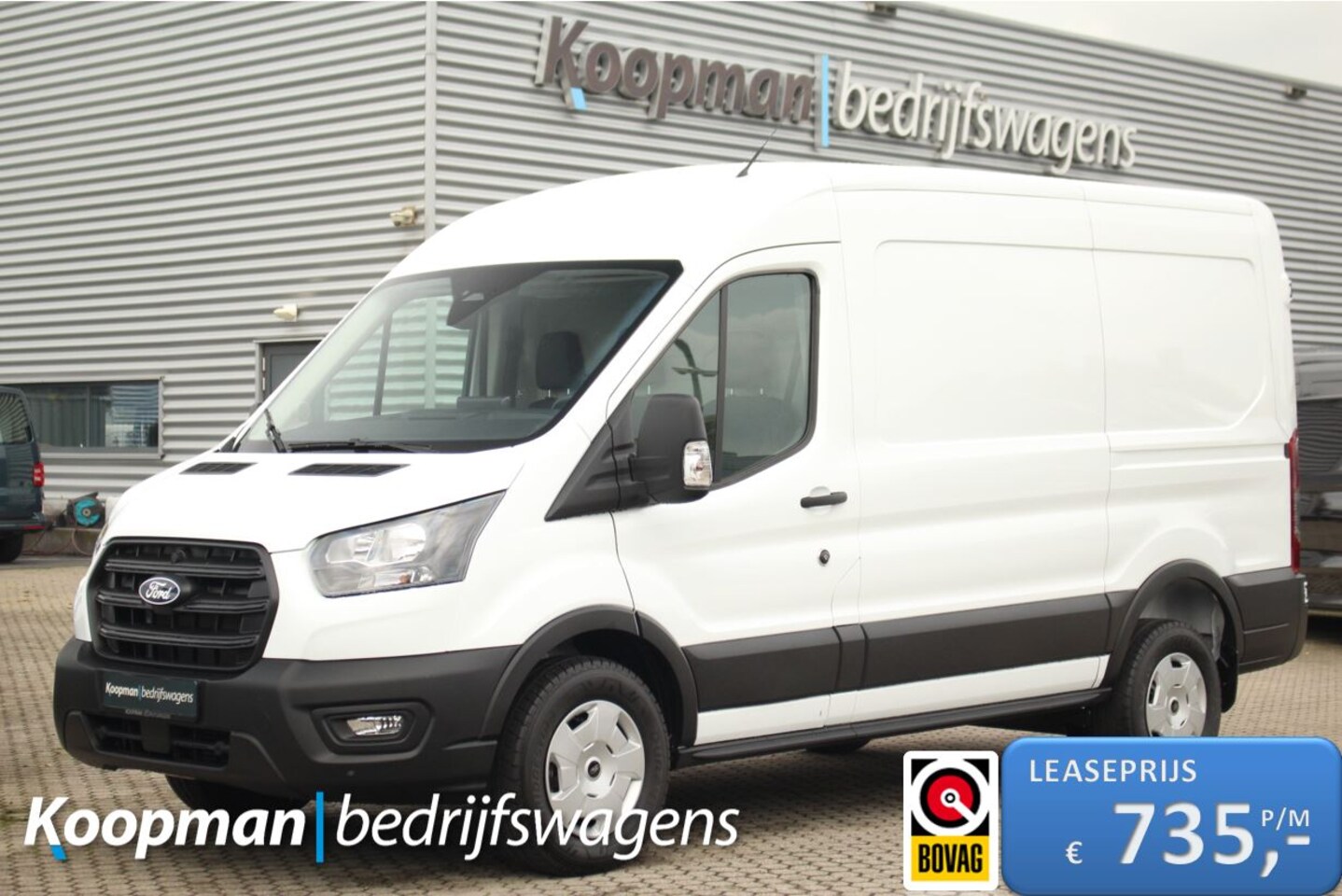 Ford Transit - 350 2.0TDCI 165pk L2H2 Trend | Automaat | Carplay/Android | Camera | Cruise | Sync 4 13" | - AutoWereld.nl