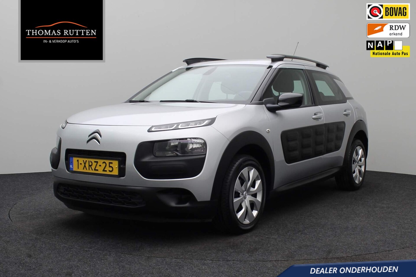 Citroën C4 Cactus - 1.2 PureTech Feel 2014 NAP | Dealer onderhouden | Bluetooth | Airco | Cruise control | Tre - AutoWereld.nl