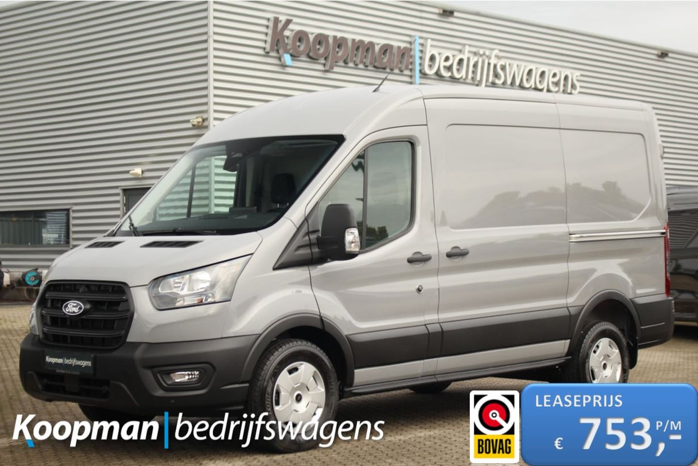 Ford Transit - 350 2.0TDCI 165pk L2H2 Trend | Automaat | L+R Zijdeur | Carplay/Android | Camera | Cruise - AutoWereld.nl