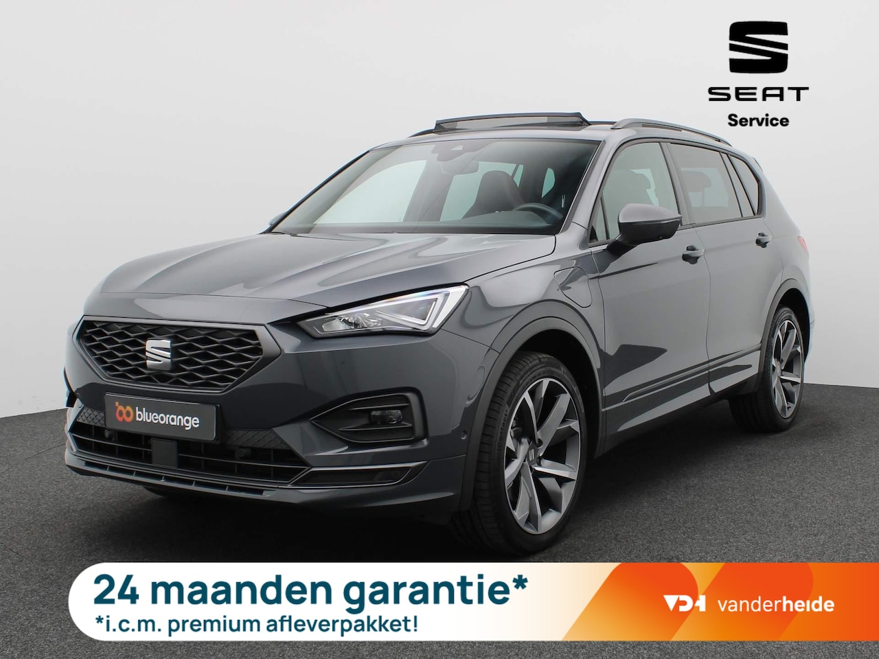 Seat Tarraco - 1.4 TSI e-Hybrid PHEV FR 245PK DSG Panoramadak, trekhaak, achteruitrijcamera, winterpakket - AutoWereld.nl